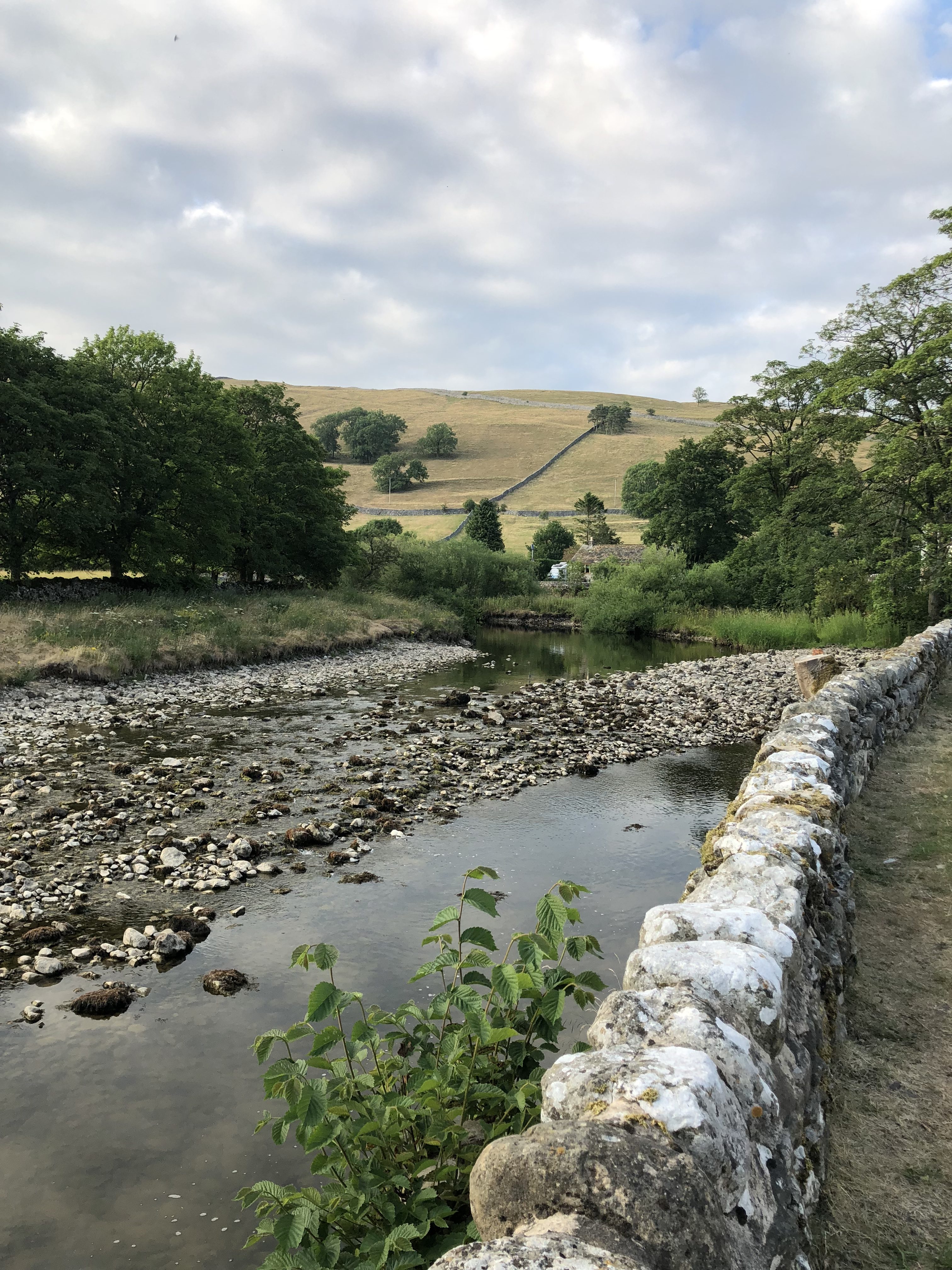 Kettlewell, North Yorkshire i kväll